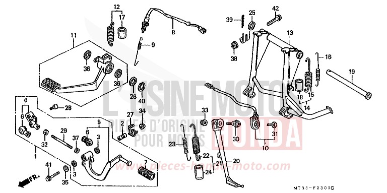 PANEL/STAND for Pan-European ABS EURO GRAY METALLIC (NH284D) from 1992